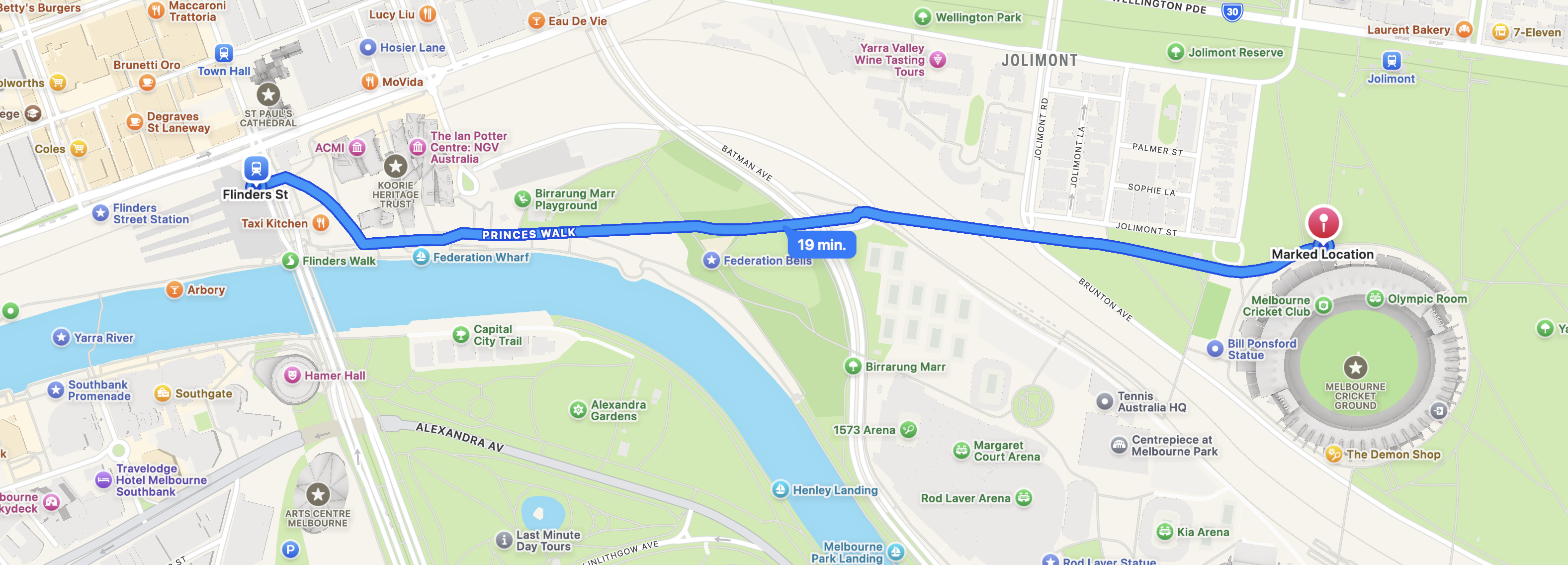 Walking Map